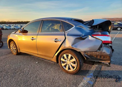 2015 Nissan Sentra S z USA, uszkodzony, nr VIN 3N1AB7APXFY366102